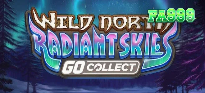 Wild North Radiant Skies GO Collect স্লটের একটি দৃশ্য যেখানে উত্তর মেরুর আকাশ দেখা যাচ্ছে